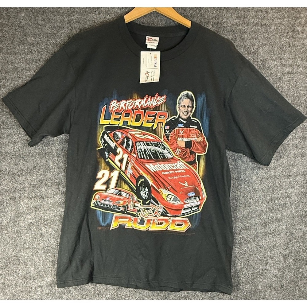 2003 Ricky Rudd - Motorcraft - Vintage NASCAR T-Shirt Size Large NWT